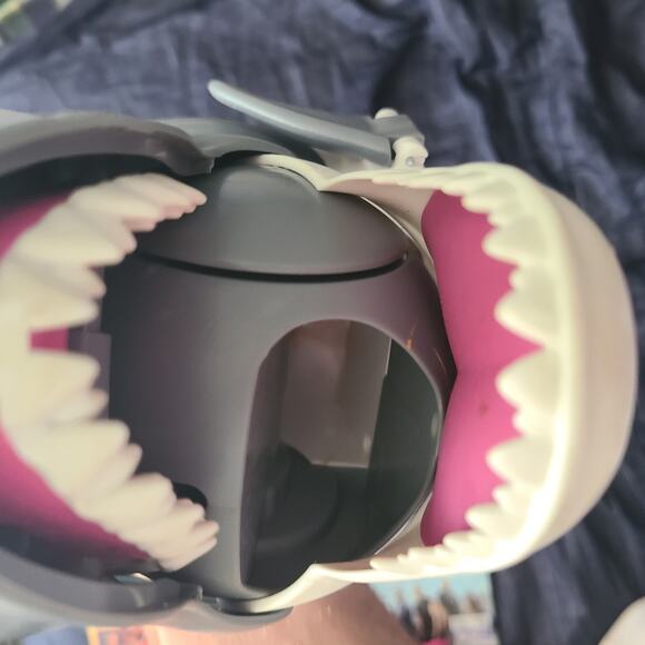 Large 16 1/2" Imaginex Mega Bite Shark Action Figures 2019 Mattel - Picture 5 of 5